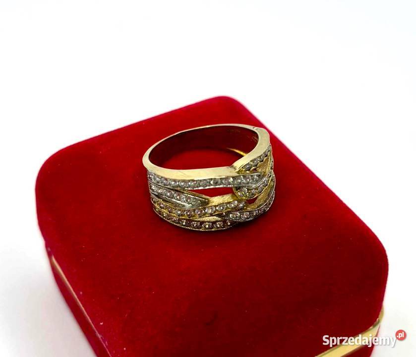 Nowy Złoty Pierścionek pr 333 420g R17 Elbląg