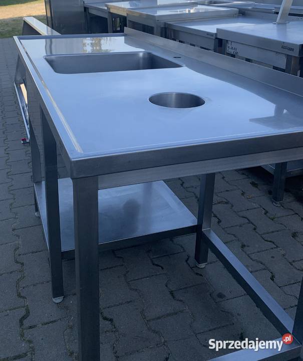 Zlew gastronomiczny z otworem na odpady Ostrów Wielkopolski sprzedam