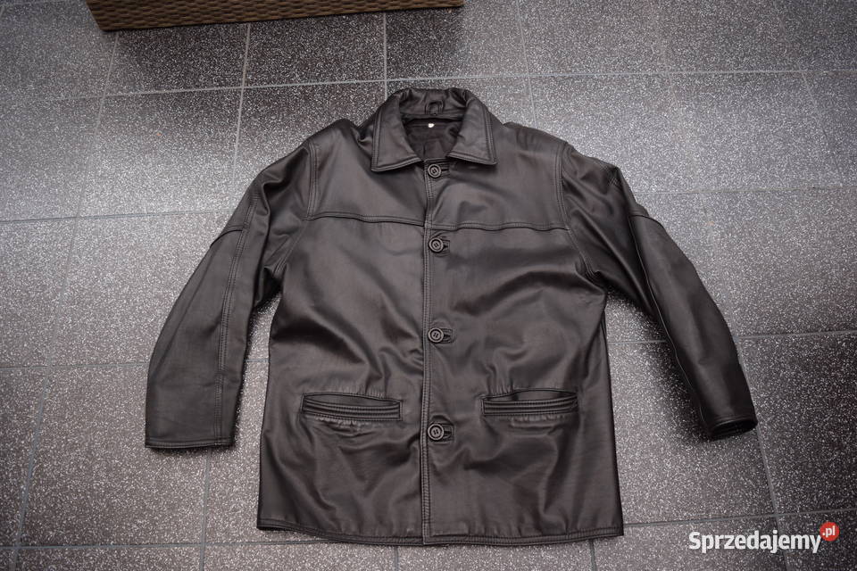 Kurtka SKÓRZANA DŁUGA NOWAOKAZJAWYSYŁKA Skóra naturalna  Olsztyn