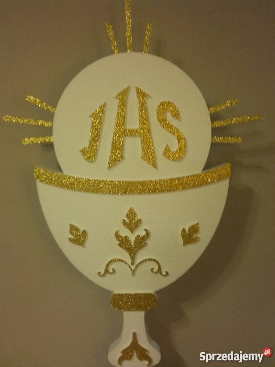 Kielich dekoracja Pierwsza Komunia Boże Ciało Dobrzyca