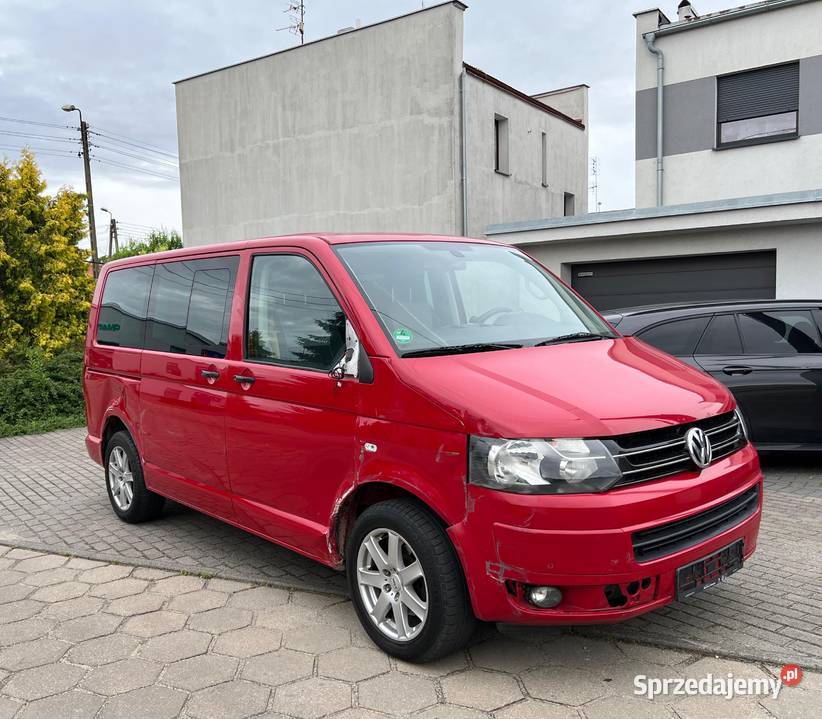 Volkswagen Multivan T5 20 TDI 140 Automat DSG VAT marża Leszno