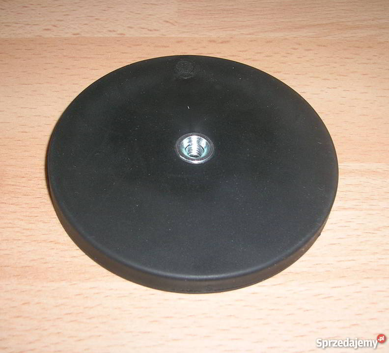 magnes neodymowy stały obudz gumą śred43mm 85N mazowieckie Wyszków