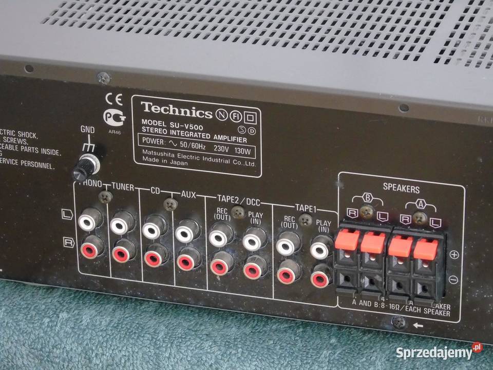 Wzmacniacz Technics SUV500 sprawny i mocny podkarpackie Jasło