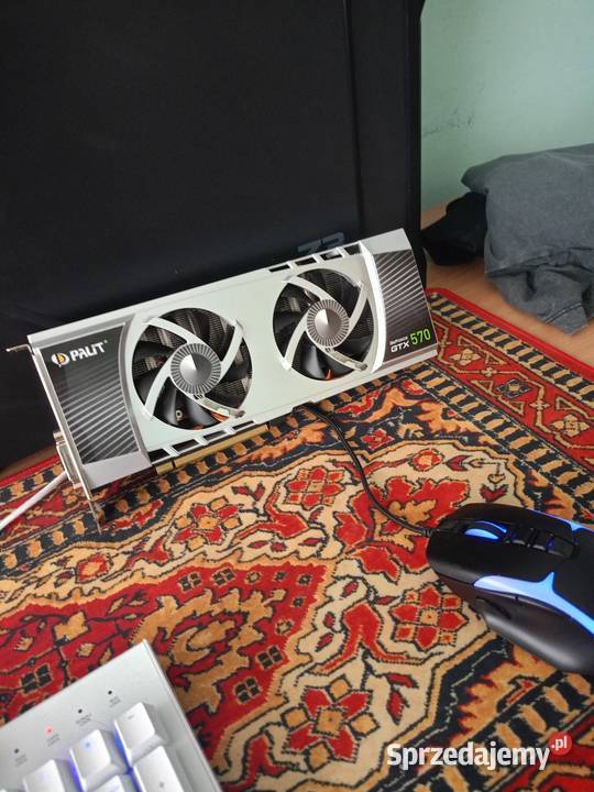 GTX 570 12gb GDDR5 219W sprawna 1GB lubelskie Lublin