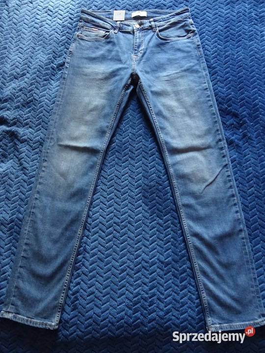 NOWE męskie spodnie jeansowe CROSS JEANS 3134 niebieski