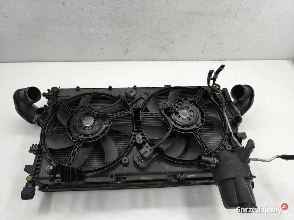 CHŁODNICA KOMPLET WENTYLATOR OPEL INSIGNIA A