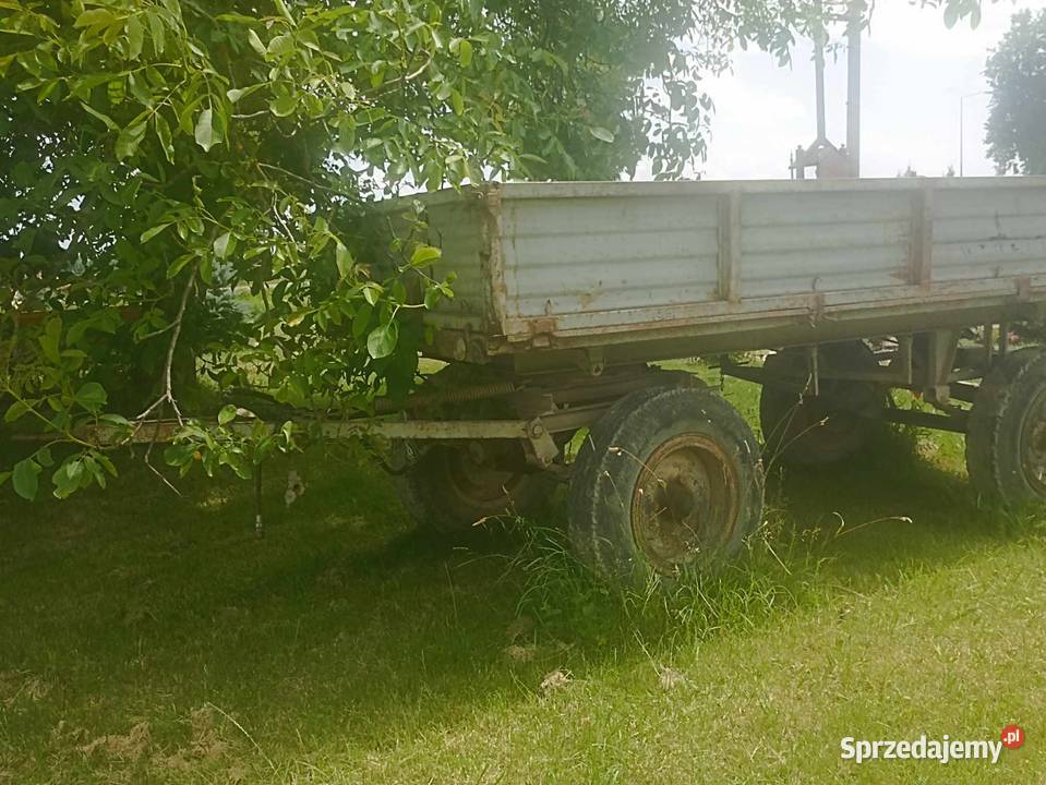 Przyczepa rolnicza 4 ton Wysokie
