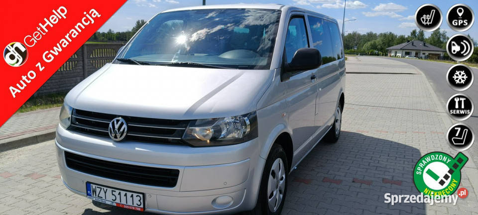 Volkswagen Multivan zadbany 20 TDI 102HP 8kół garażowany