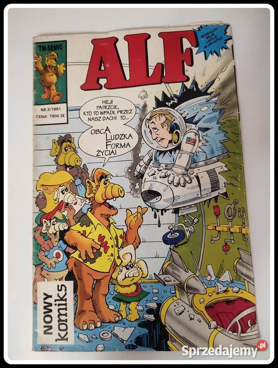 KOMIKS ALF kolekcja numer 31991 mazowieckie Płock