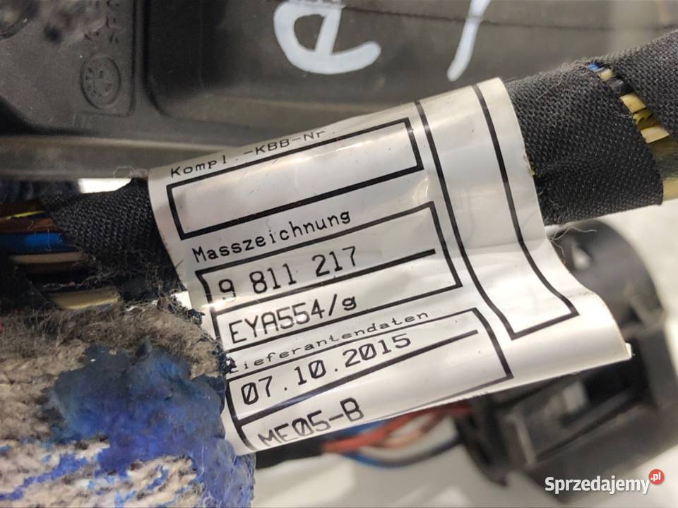 WIĄZKA DRZWI PRZÓD LEWY MINI COUNTRYMAN R60