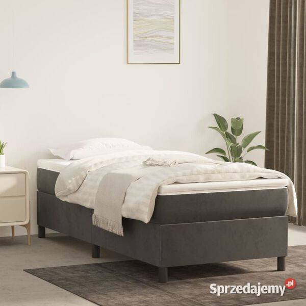 vidaXL Łóżko kontynentalne z materacem Meble Warszawa