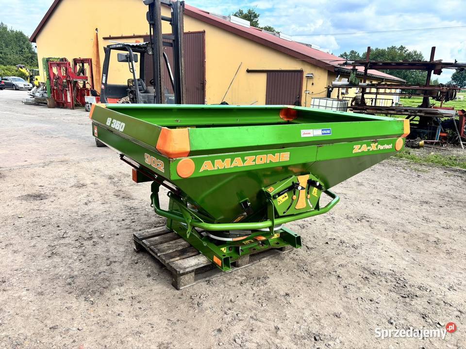 Rozsiewacz nawozów Amazone X Perfect 1250 siewka nieuszkodzony Myszyniec