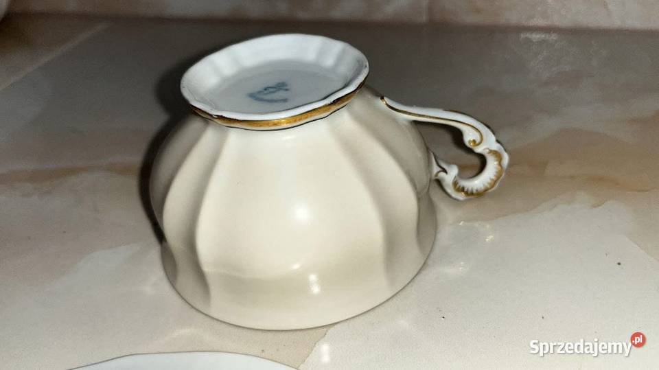 Filiżanka z talerzykiem Anna Carina Furstenberg pomorskie Gdańsk