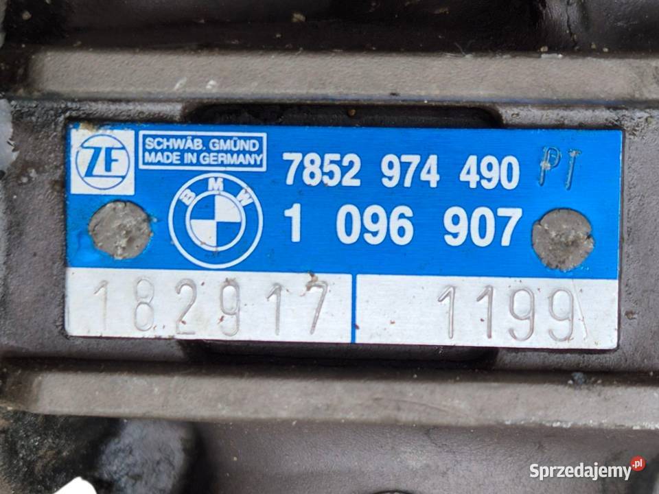 ZF PRZEKŁADNIA KIEROWNICZA MAGLOWNICA BMW E46 osobowe Działoszyce
