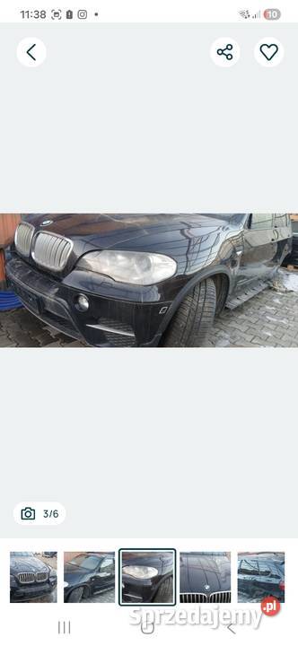Bmw x5 na części