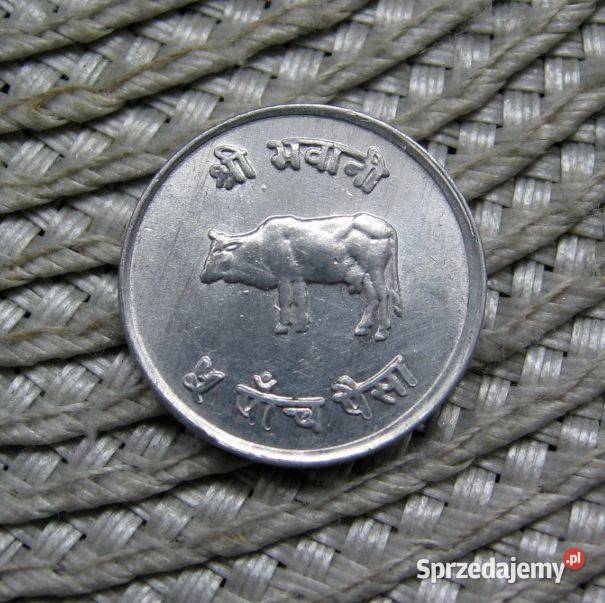 Nepal 5 Pajs 1969r Ładna Kalisz