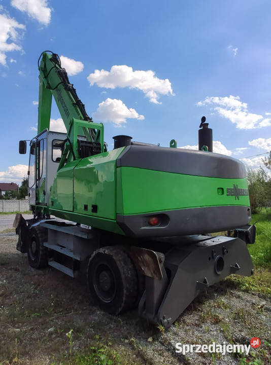 kołowa Sennebogen 825 Przeładunkowa Przemysłowa Widełki