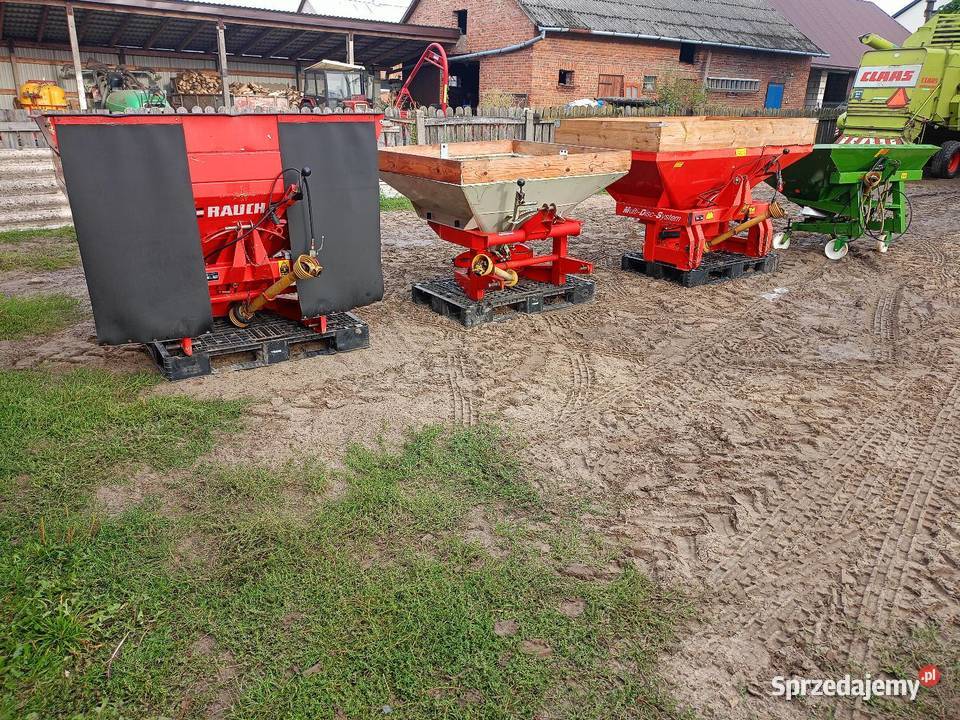 Rozsiewacz nawozu Rauch ZSA 600 Komet 600N MDS