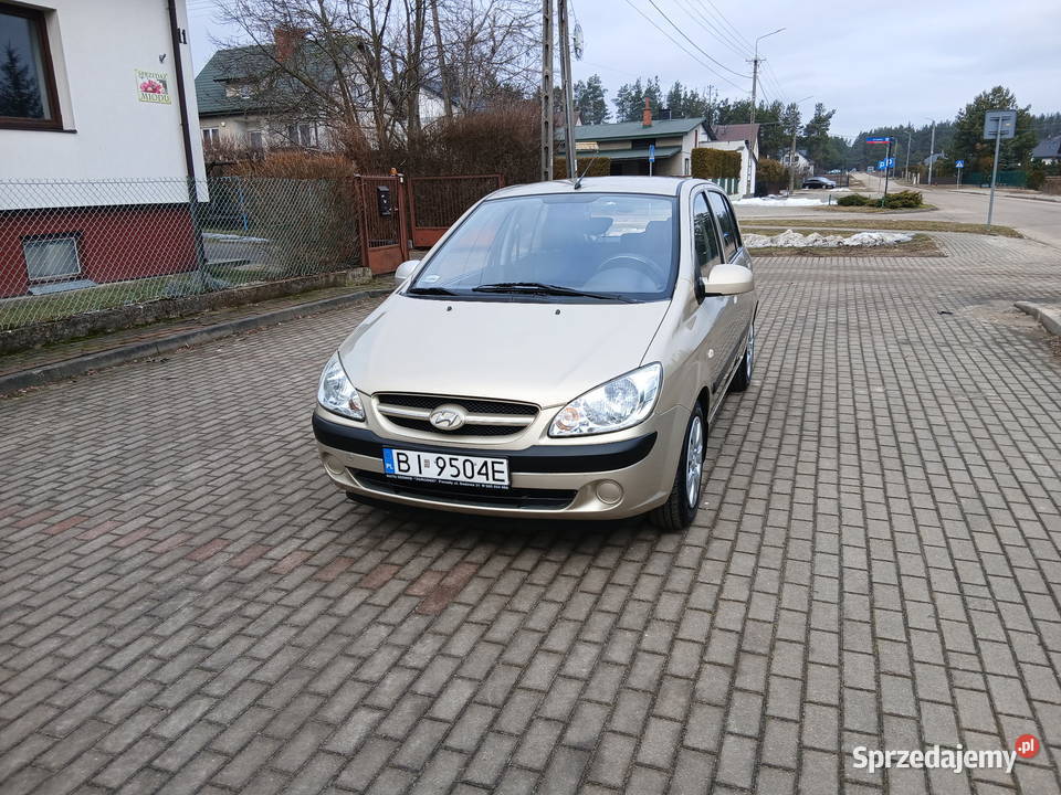Hyundai getz 2008 salonowy klimatyzacja centralny zamek Ciechanowiec