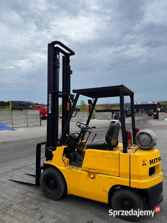 wózek widłowy MITSUBISHI FG15 LPG 50m 1500 sprzedam