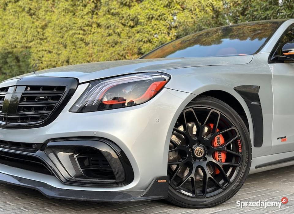 MERCEDES BENZ S BRABUS CARBON nieuszkodzony Wrocław sprzedam
