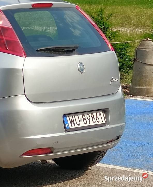 Fiat grande Punto 14 lpg uszkodzony Halinów