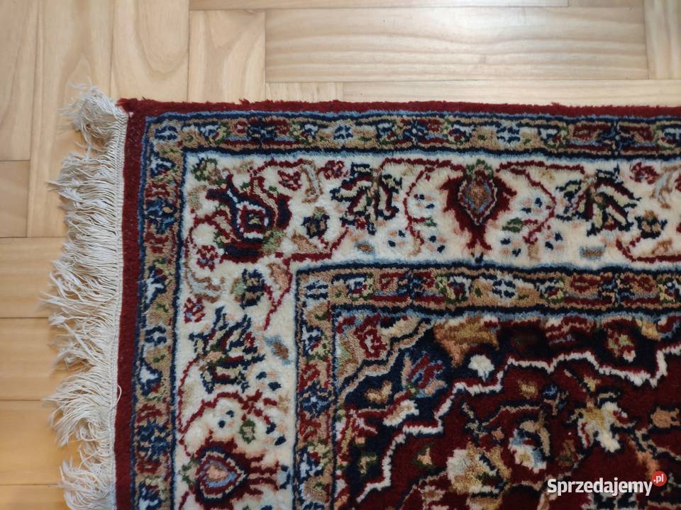Wełniany ręcznie tkany perski dywan dywanik 87 X Kraków sprzedam