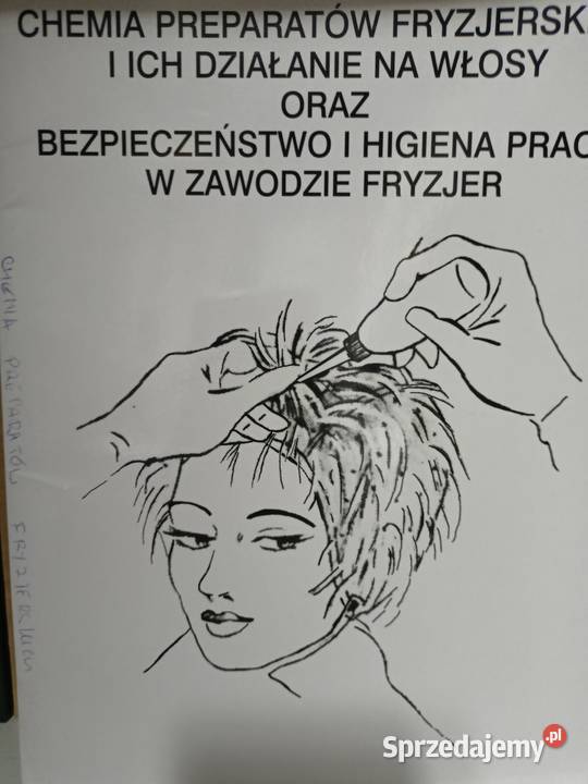 Używane podręczniki szkolne branżowe fryzjerstwo miękka mazowieckie Warszawa sprzedam