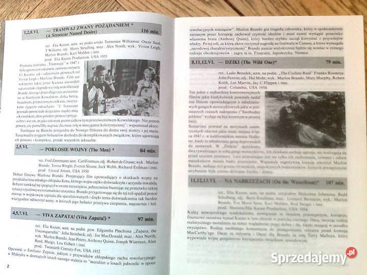ILUZJON zeszyty z programem filmów w kinie sprzedam