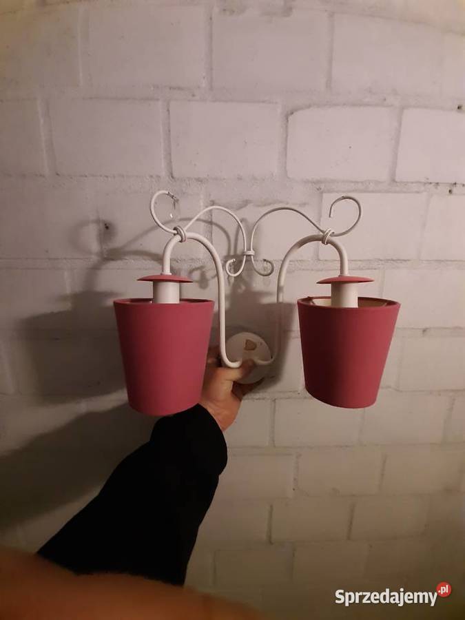 Lampa wisząca z kinkietem Wejherowo sprzedam