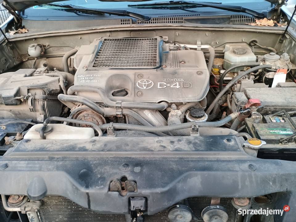 Silnik Toyota Land Cruiser KDJ 120L 30 D4D 2003 Części samochodowe świętokrzyskie Kielce