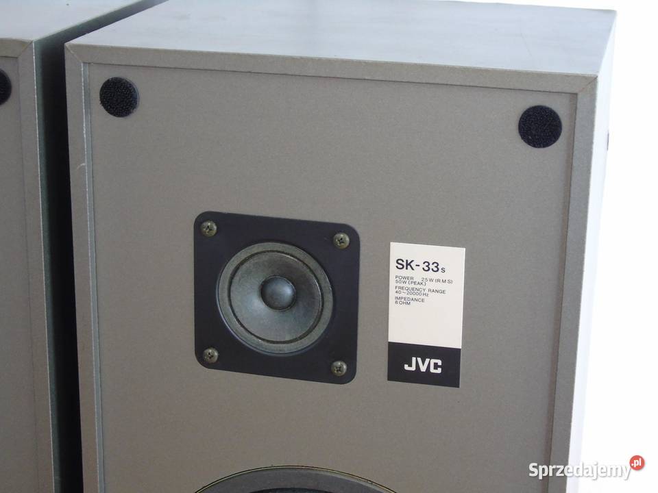 Kolumny JVC SK33s Vintage 8 ohm WYSYŁKA Jasło