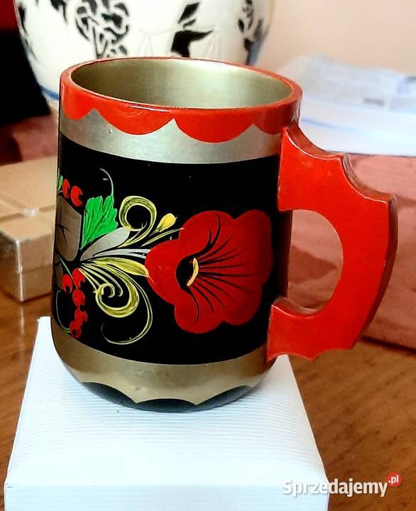 Ozdobny kubek ręcznie malowany Rzeszów