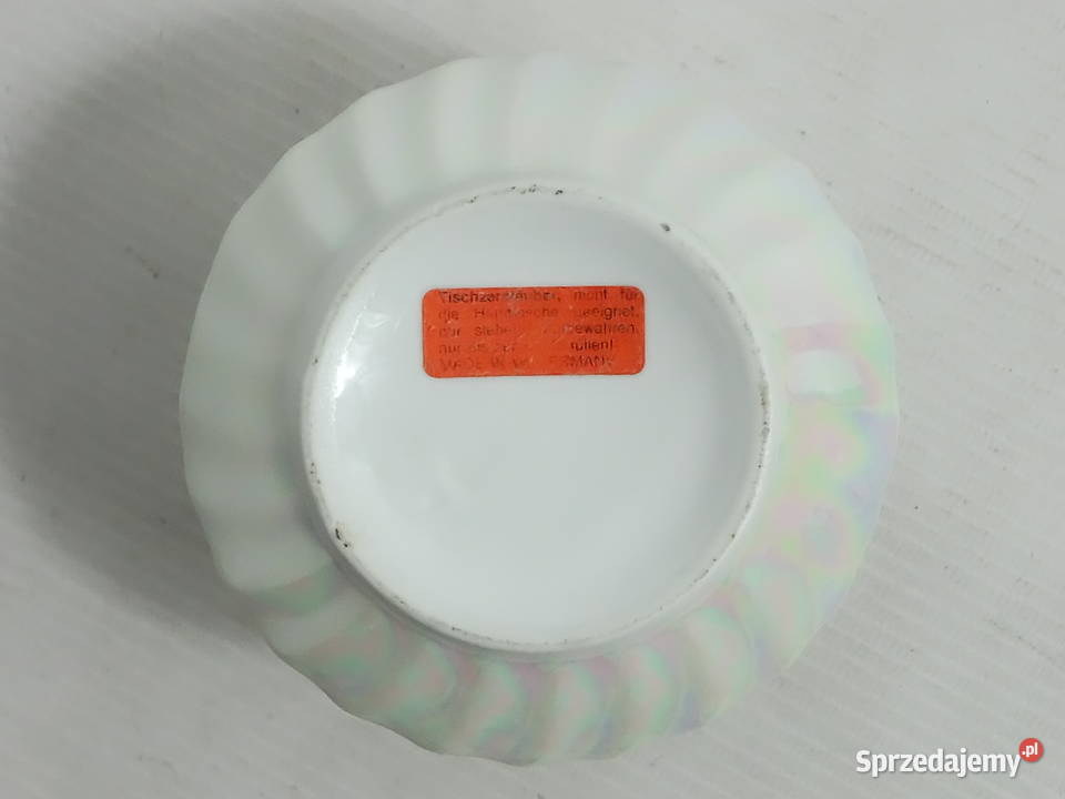 Vintage Flakon na Perfumy z Pompką Porcelana Unisex