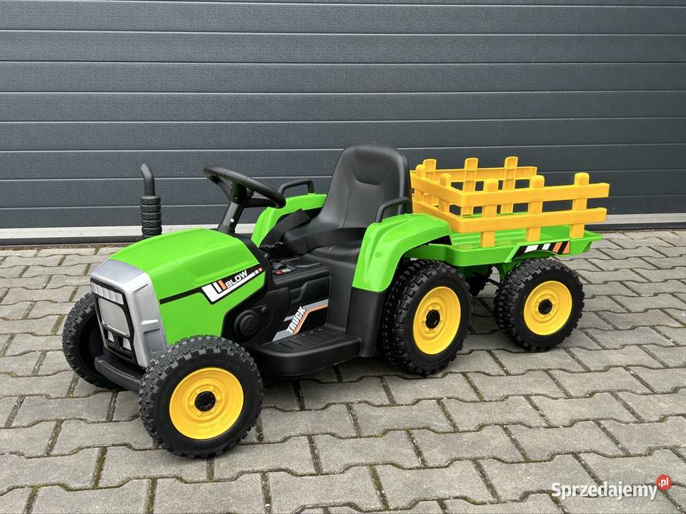 Traktor na akumulator z Przyczepką Pilot 137 12V 15kg Łopuszno