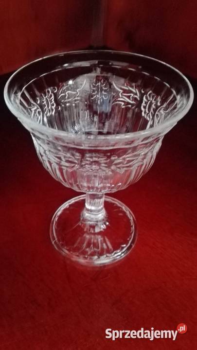 Kielichy puchary 6 szkło Ząbkowice Śląskie Białystok sprzedam