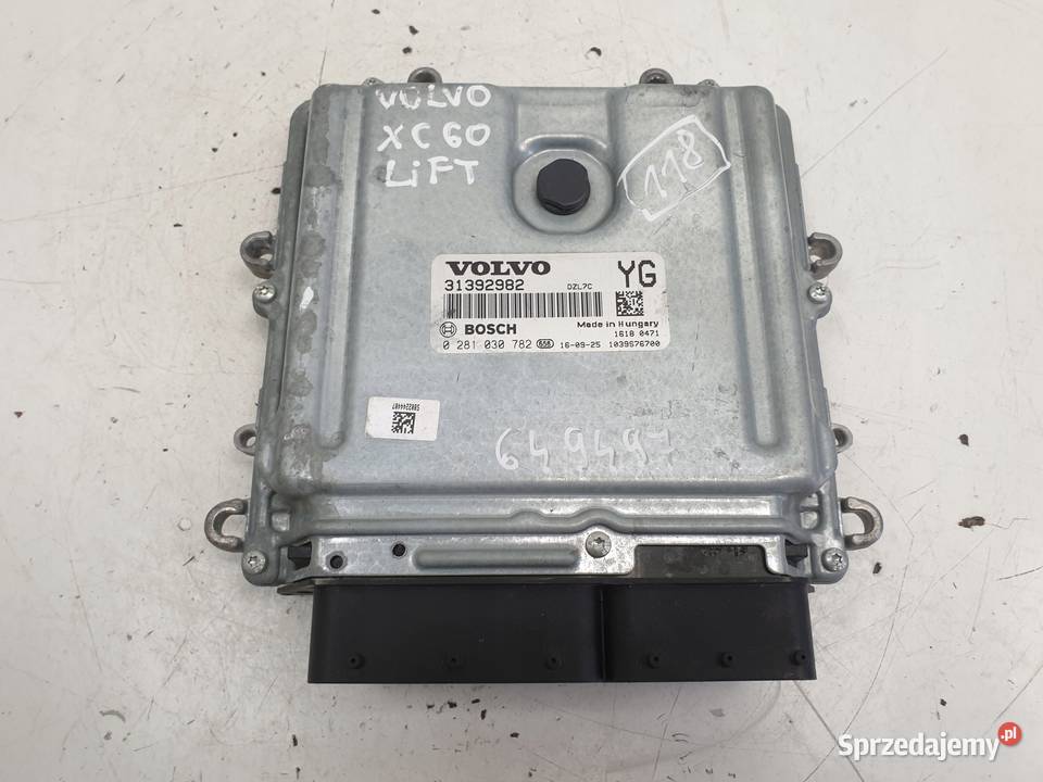 Volvo XC60 24 D5 STEROWNIK SILNIKA 0281030782 Chełm sprzedam