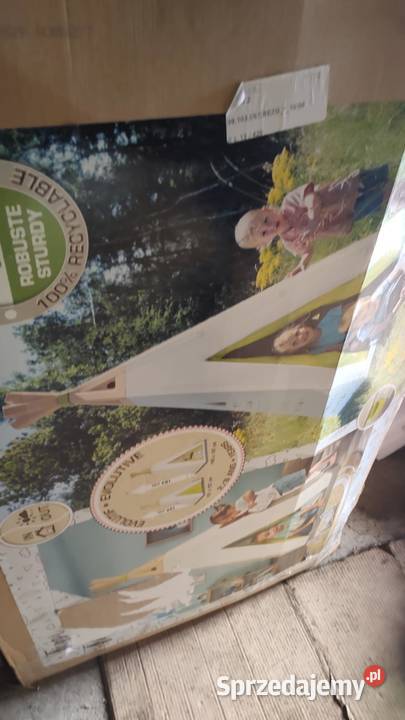 SMOBY Domek dzieci Namiot TIPPI z Regulacją wielkopolskie Książ Wielkopolski