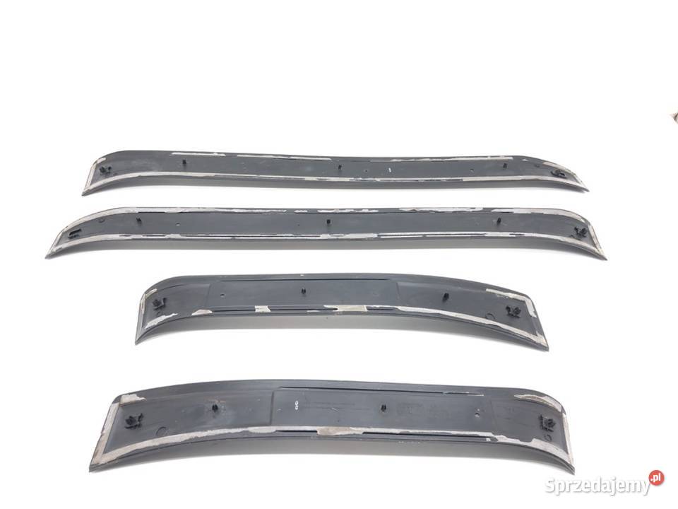 LISTWY NAKŁADKI PROGOWE KOMPLET SLINE AUDI A4 B6 Listwy