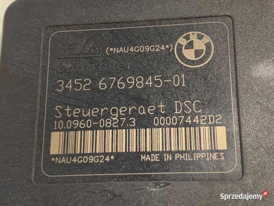 POMPA ABS BMW E87 6769845 20 150 0313 Układ ABS i ESP podkarpackie