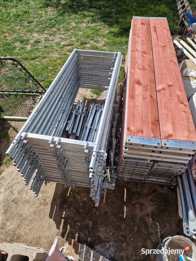 Rusztowanie elewacyjne 15x8 Nowe Plettac