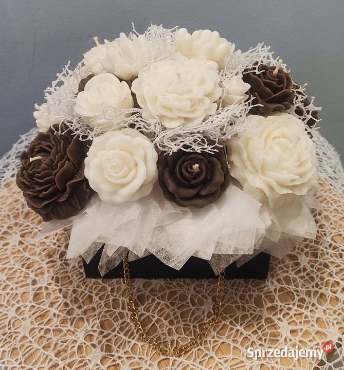 Flower Box zapach piernikowy idealny prezent Świece Wyszków