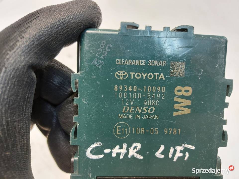 TOYOTA CHR Moduł sterownik PDC 8934010090 osobowe