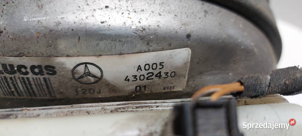 Pompa serwo mercedes w220 A0054302430 Układ hamulcowy wielkopolskie Zbąszyń sprzedam