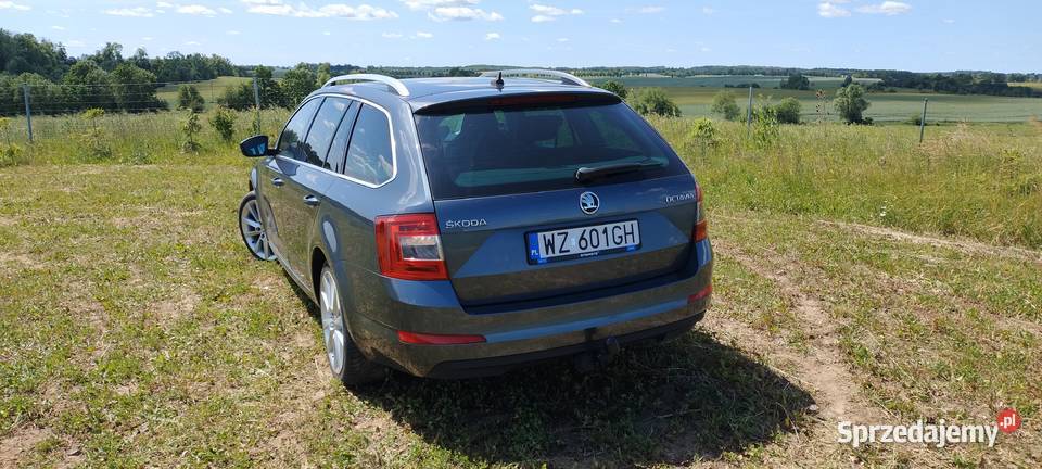 Skoda Octavia 3 z fajnym wyposażeniem nieuszkodzony Olsztyn