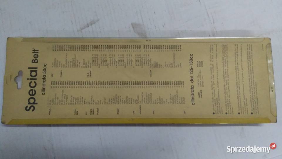 Pasek napędowy Malossi M617233 Honda Sh 50 podlaskie Bielsk Podlaski