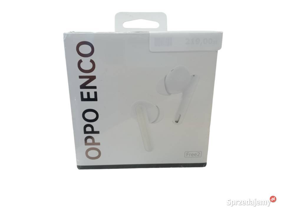 Słuchawki douszne BT OPPO Enco Free2 | Redukcja Szumów 42 dB