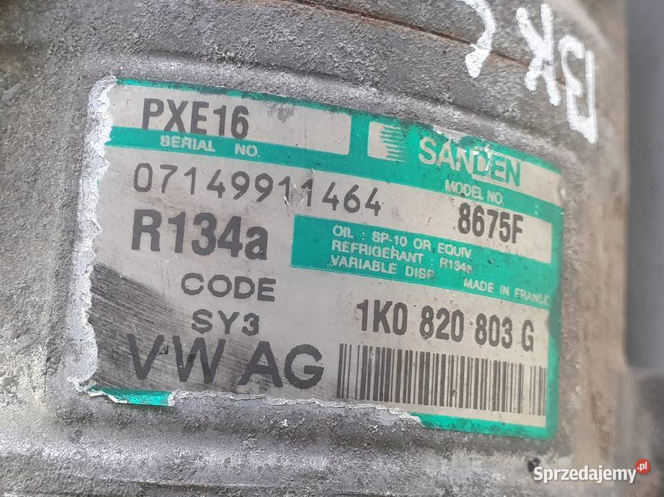 SPRĘŻARKA KLIMATYZACJI Seat Toledo III 19 TDI Chełm