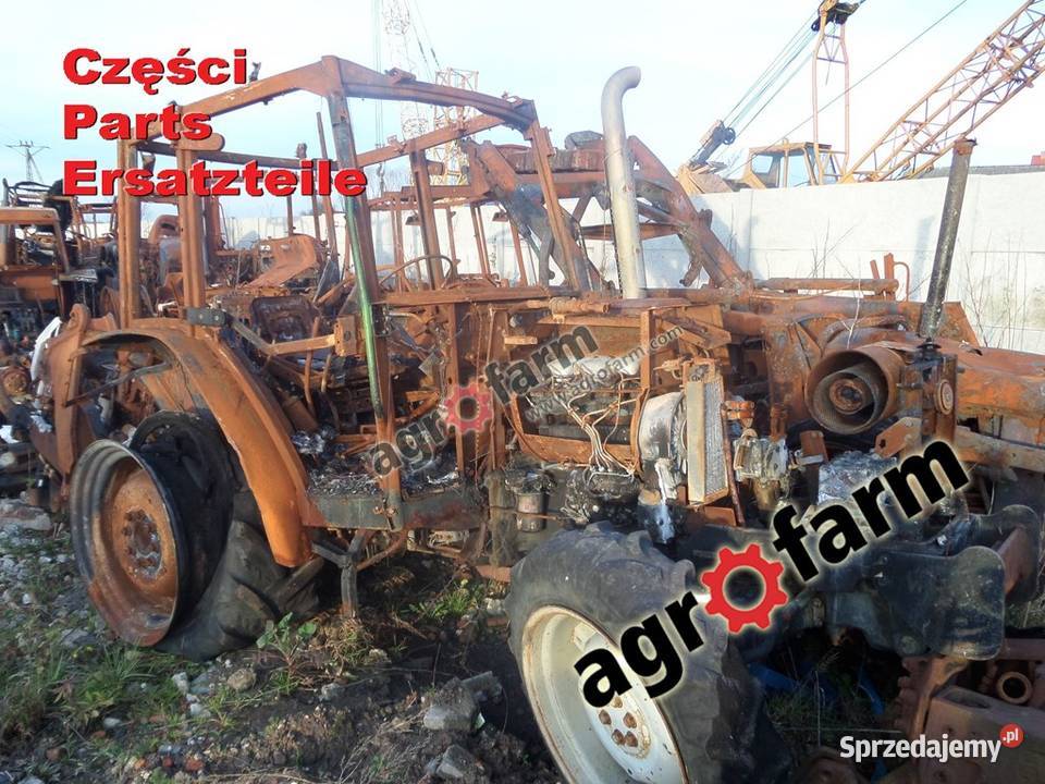Deutz Agroplus 70 części skrzynia biegów silnik Byków