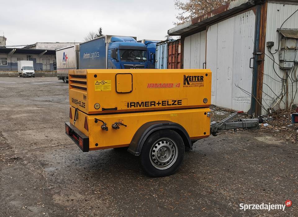 Kompresor Śrubowy spalinowy 10 Bar Kraków